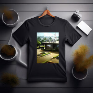 Dispatch SDN Building with Satellite Dishes Shirt