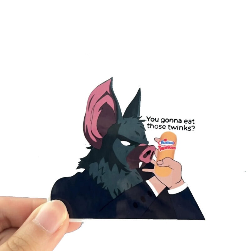 Dispatch Sonar Sticker – Sleek, Retro, and Game-Ready