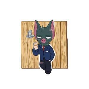 Dispatch Sonar Twinks Holographic Sticker