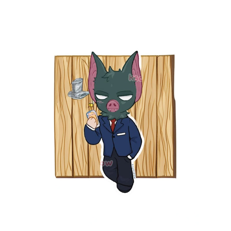 Dispatch Sonar Twinks Holographic Sticker 