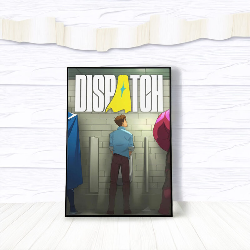 Dispatch Superhero Game Poster