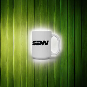 Dispatch Video Game SDN Office Coffee Mug