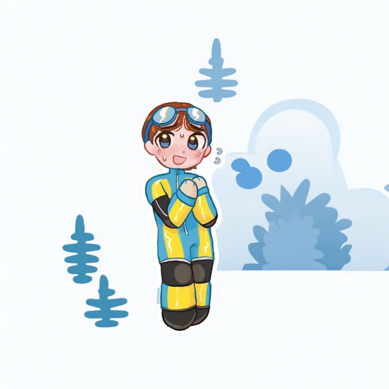 Dispatch Waterboy Holographic Sticker