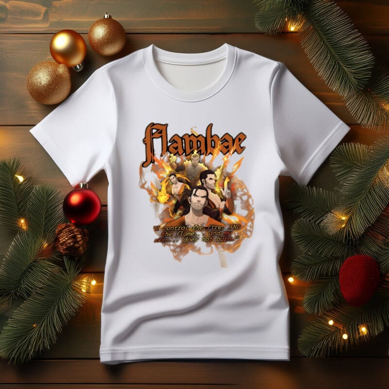 Flambae Collage Dispatch Game Shirt