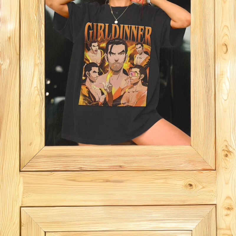 Girl Dinner Flambae Vintage Bootleg Shirt