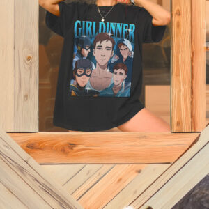 Girl Dinner Robert Robertson vintage bootleg shirt