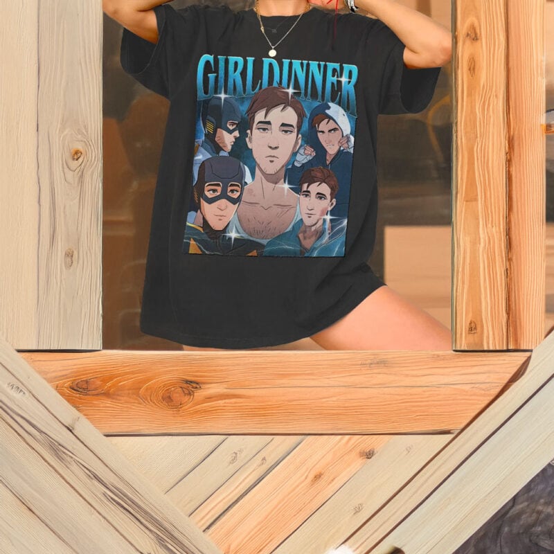 Girl Dinner Robert Robertson vintage bootleg shirt