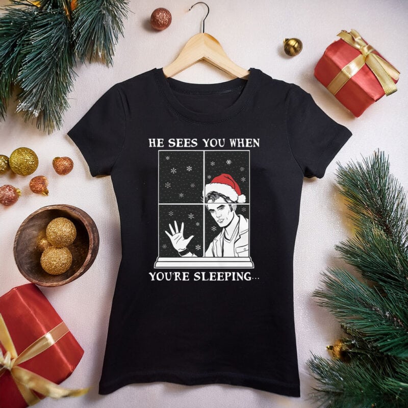 He Sees You Comfort Colors Fleece Crewneck Sweatshirt