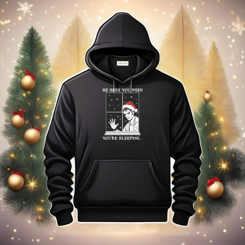 He Sees You When You're Sleeping Shirt