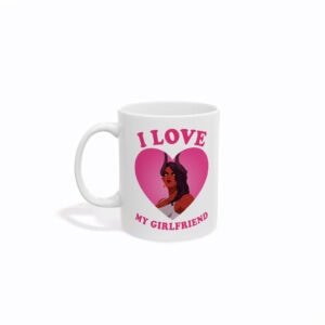 I Love My Girlfriend Malevola Dispatch Gaming Mug