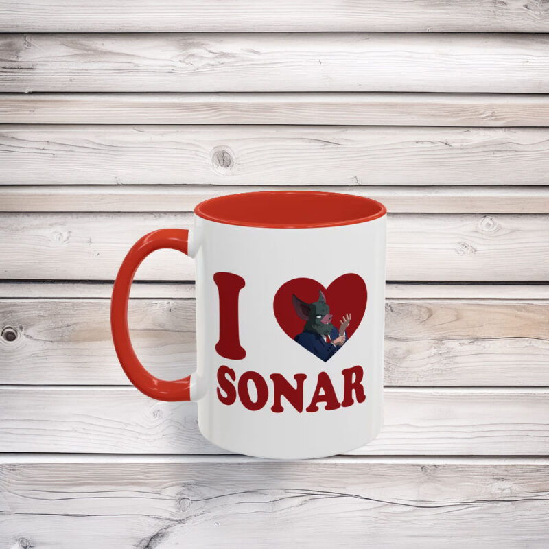 I love Sonar Accent Coffee Mug