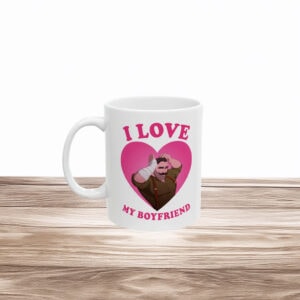 Alternative view of I love my boyfriend Punch Up Dispatch Gaming mug