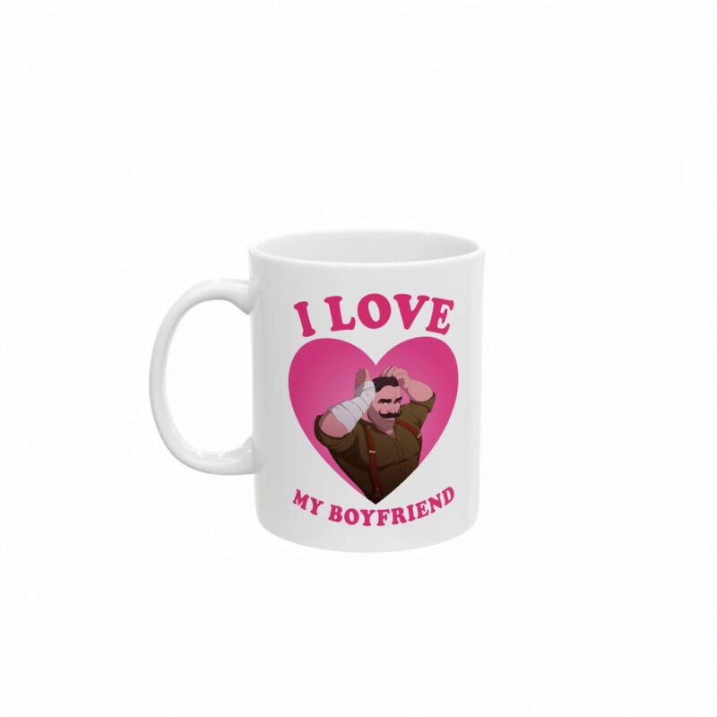 I love my boyfriend Punch Up Dispatch Gaming mug