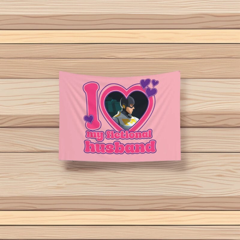 I love my fictional husband Mecha Man Flag