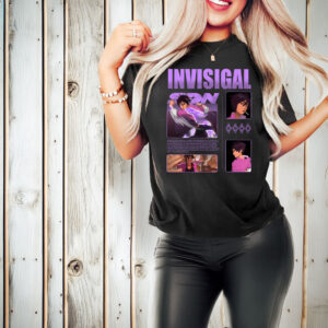 Invisigal Anime Trendy K-Pop Fan Shirt