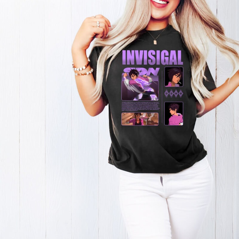 Invisigal Anime Trendy K-Pop Fan Shirt