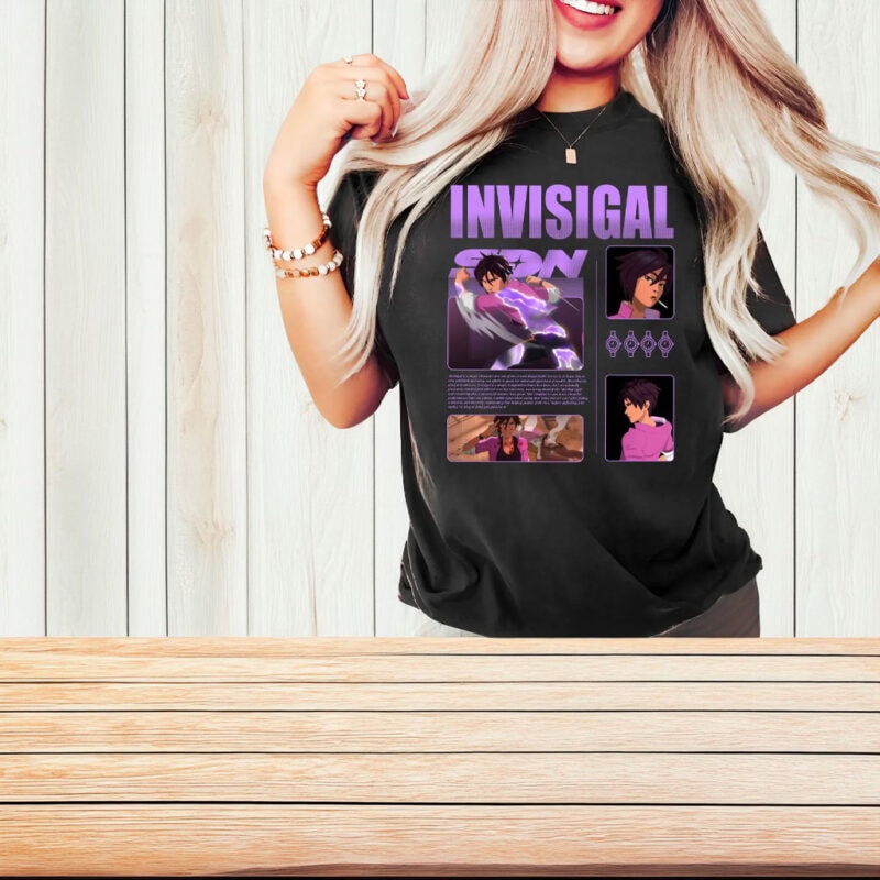 Invisigal Anime Trendy K-Pop Fan Shirt