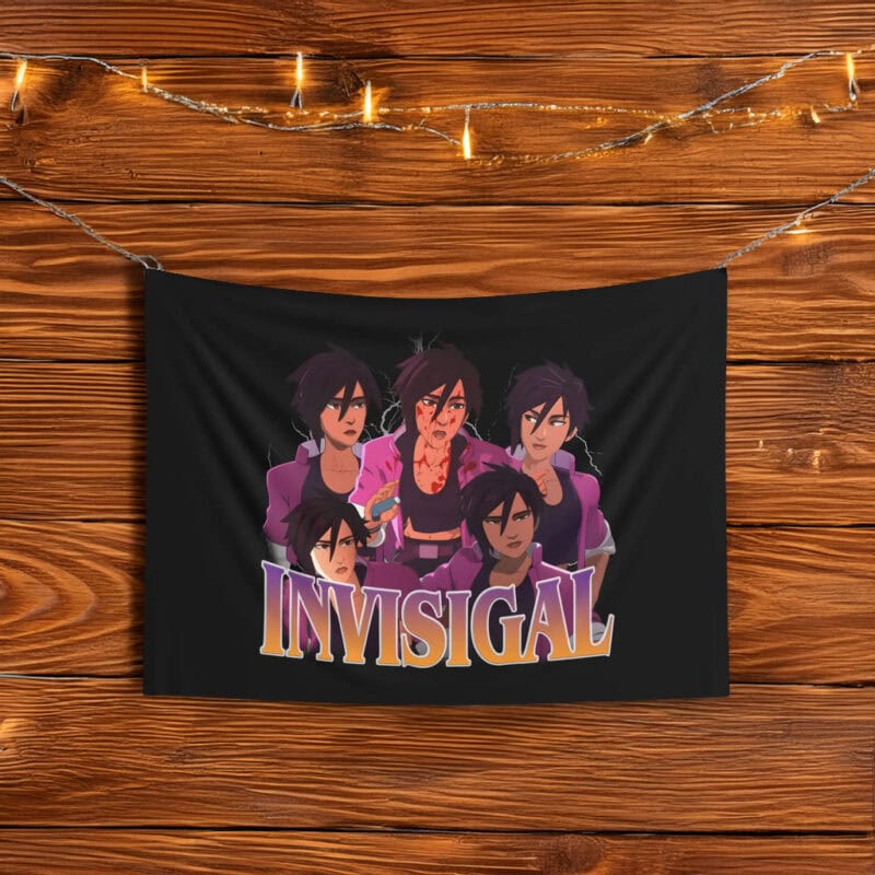 Invisigal Bootleg Rock Styles Flag