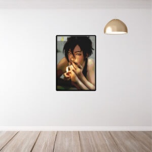 Invisigal Lighting Cigarette Poster