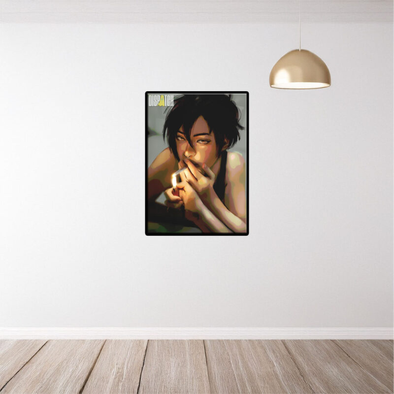 Invisigal Lighting Cigarette Poster
