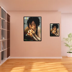 Invisigal Lighting Cigarette Poster