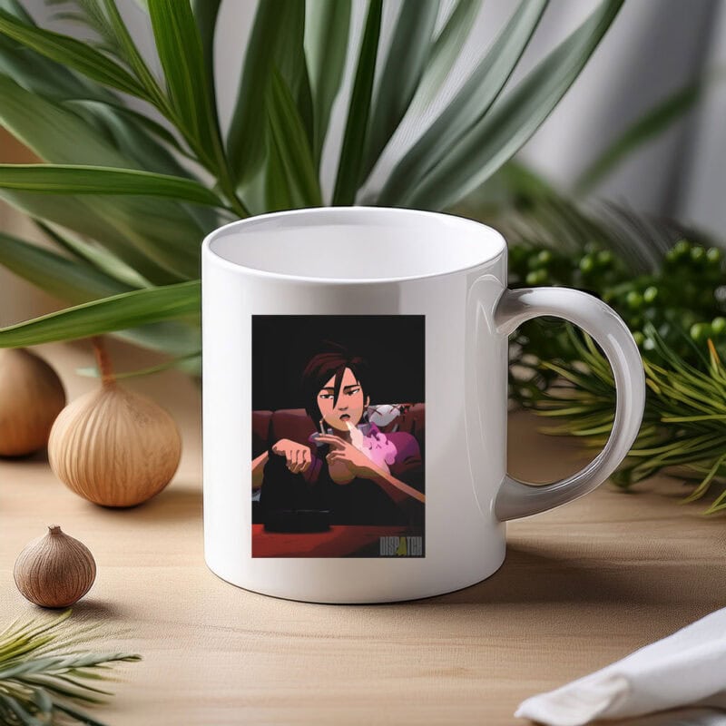 Invisigal Smoking Cigarette Mug