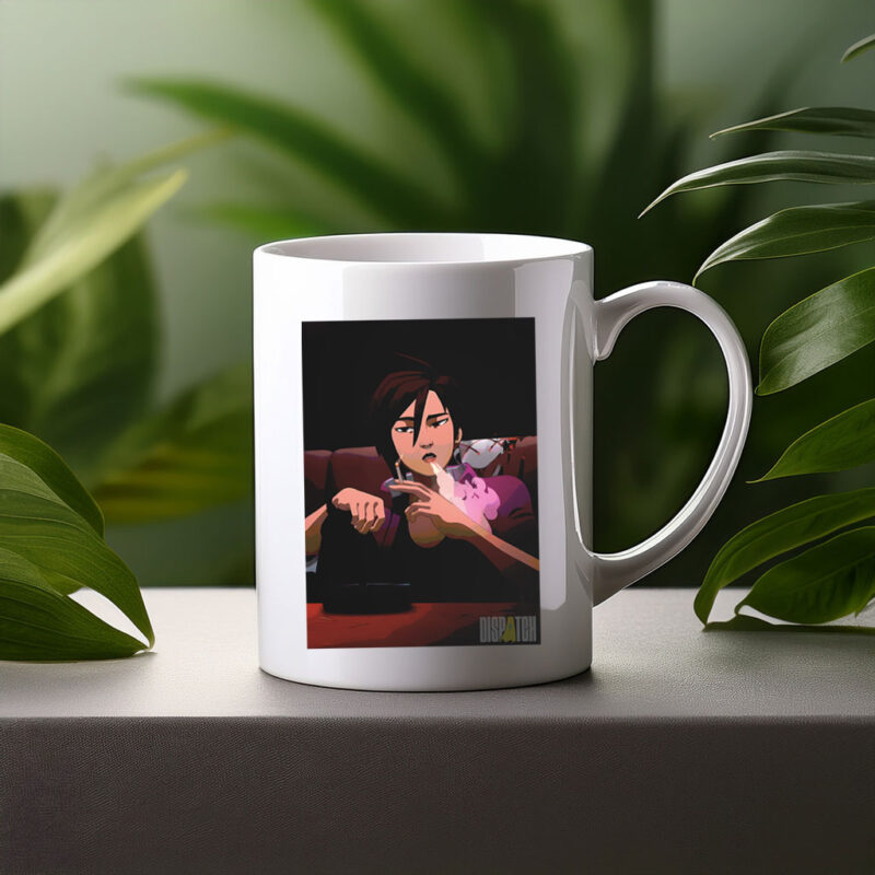 Invisigal Smoking Cigarette Mug