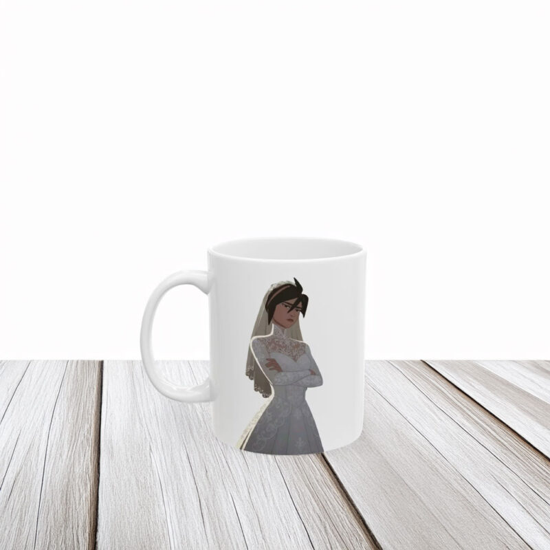 Invisigal Wedding Dress Dispatch Mug