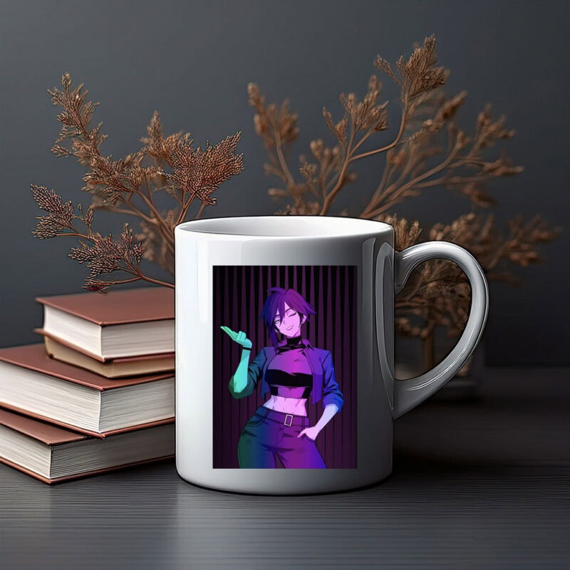 Invisigal in Neon Lighting Mug