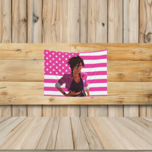 Invisigal security camera view Flag