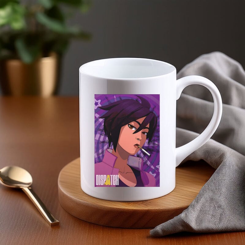 Invisigal with Purple Mug