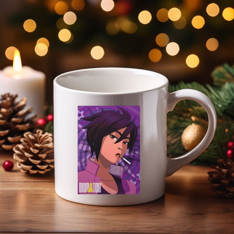 Invisigal with Purple Mug