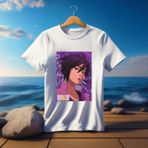 Invisigal with Purple Shirt