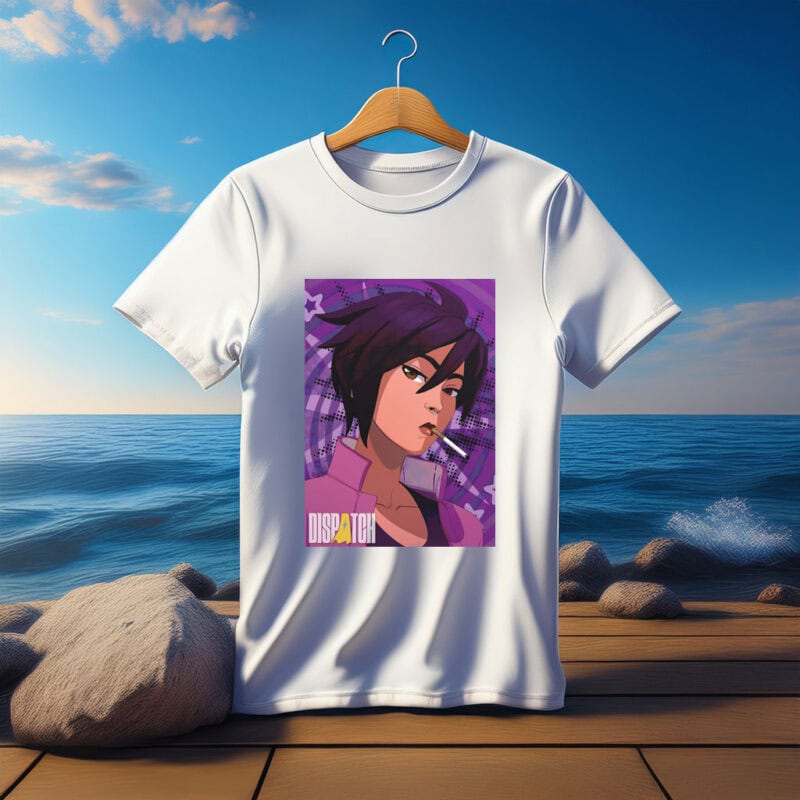 Invisigal with Purple Shirt