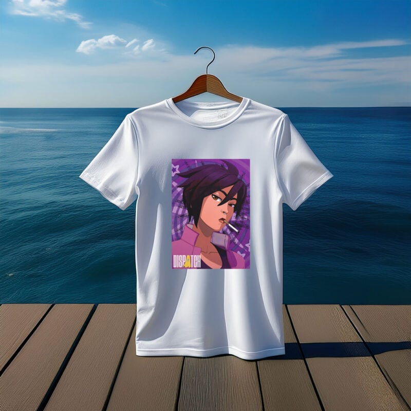 Invisigal with Purple Shirt