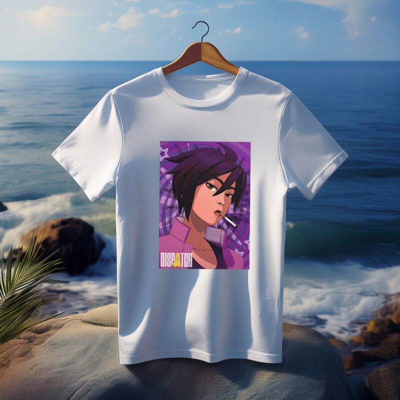 Invisigal with Purple Shirt