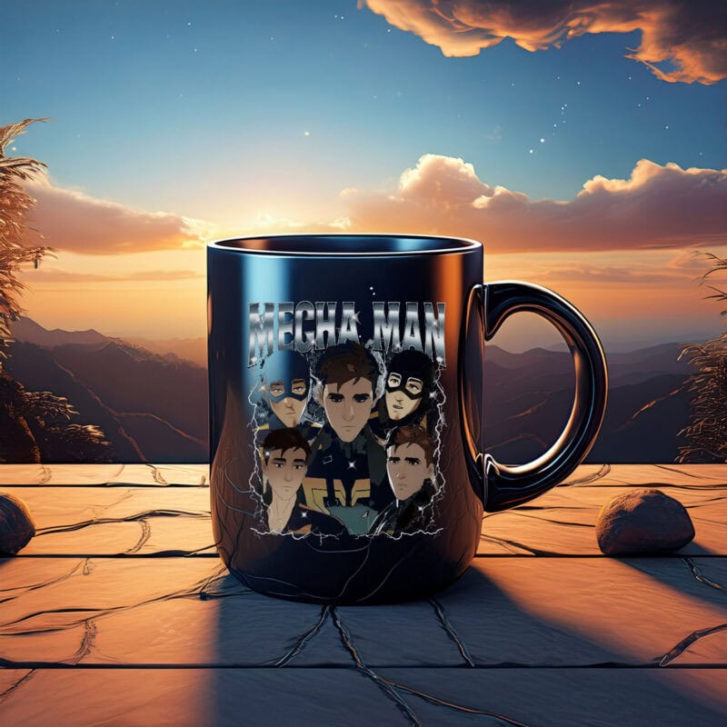Mecha Man Dispatch Game Mug