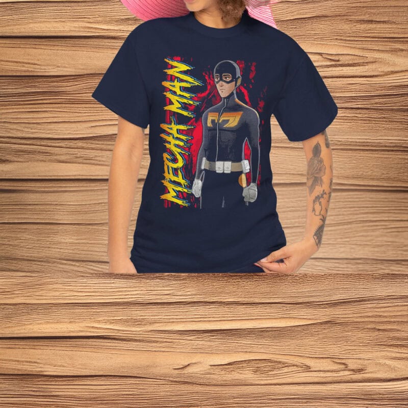Mecha Man vintage bootleg t-shirt