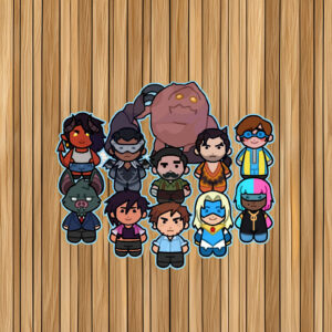 Preorder DISPATCH Z-Team Keychains Charms