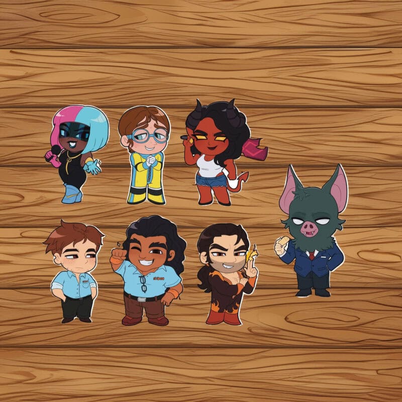 Preorder DISPATCH Z-Team keychains