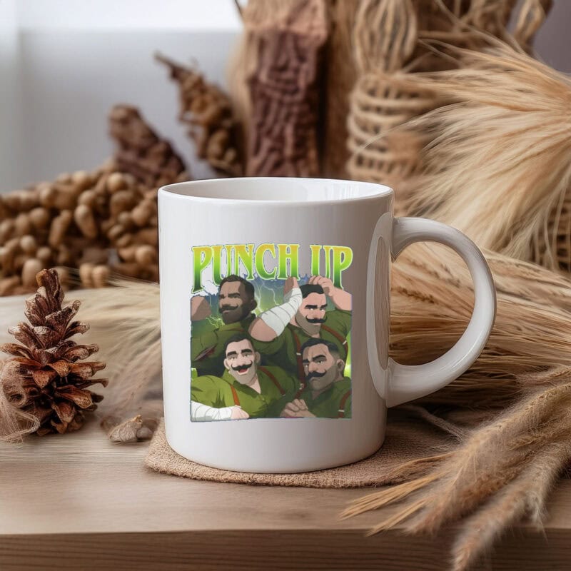 Punch Up Dispatch Game Mug – Fighter Edition