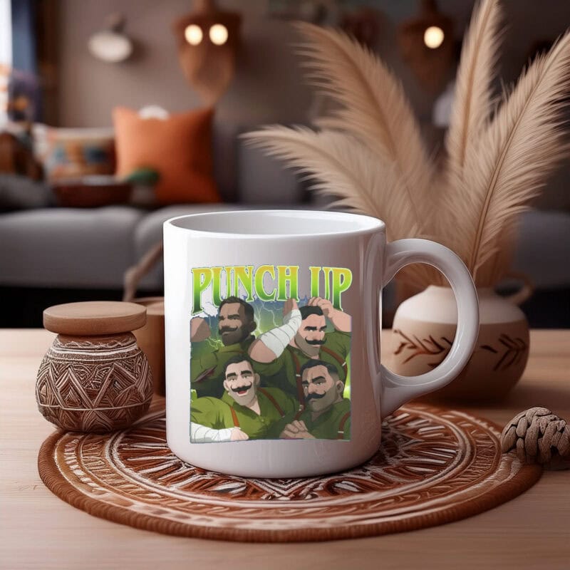 Punch Up Dispatch Game Mug – Fighter Edition