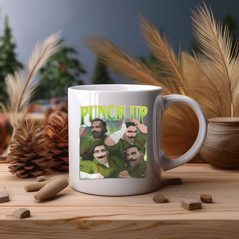 Punch Up Dispatch Game Mug – Fighter Edition