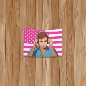 Robert Robertson Headphone Flag