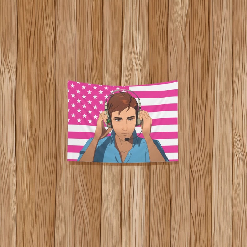 Robert Robertson Headphone Flag