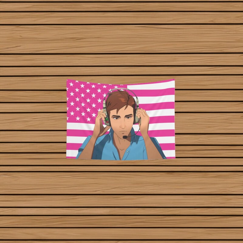 Robert Robertson Headphone Flag