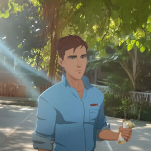 Robert Robertson Mecha man SDN Dispatch Shirt