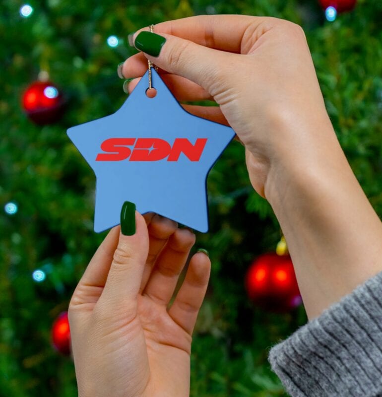 SDN Dispatch Ceramic Ornament