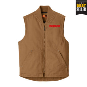 SDN Dispatch Duck Cloth Vest Embroidered