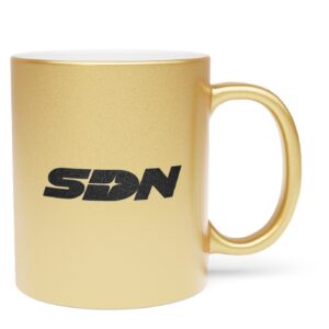 SDN Dispatch Gold Metallic Mug